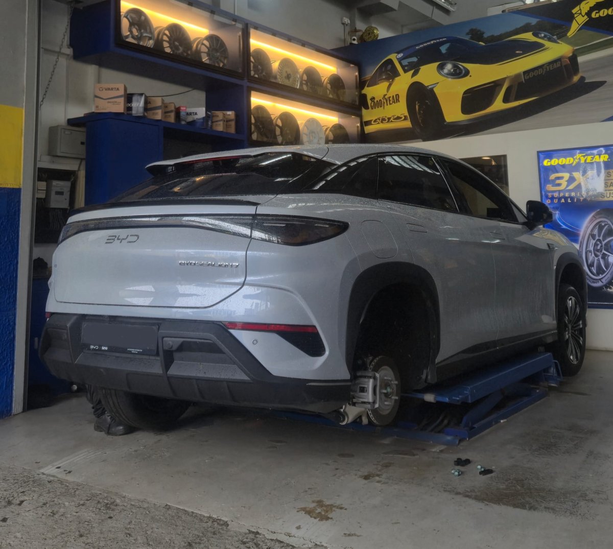 BYD SEALION7 — Hankook iON EVO ih01 — Tai Huat Tyres Singapore