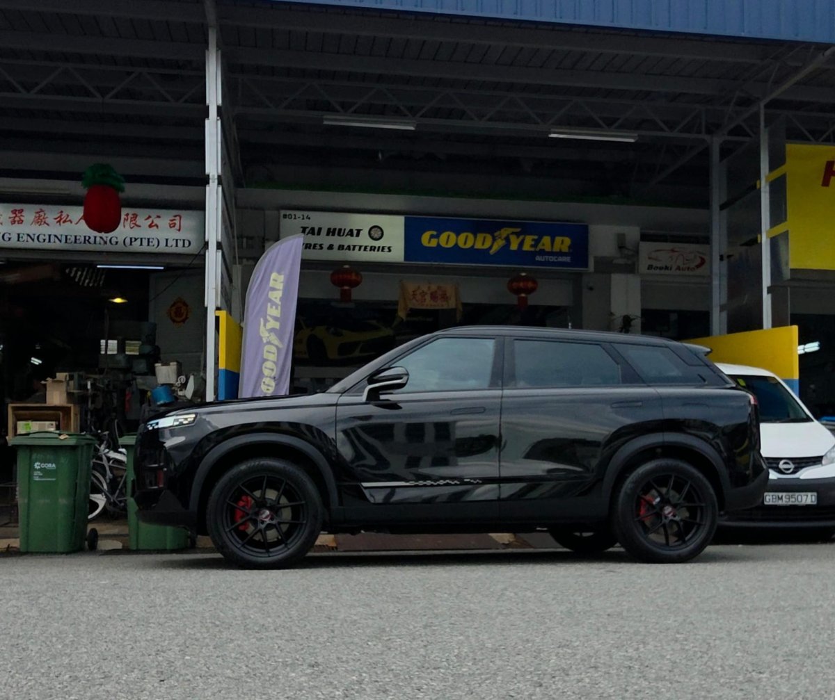 CHERY JAECOO7 PHEV — OZ RACING ESTREMA GT HLT — Tai Huat Tyres Singapore